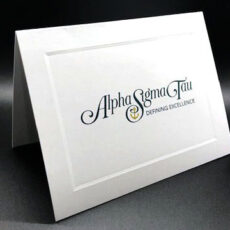Official Notecards With New Graphic Standard Alpha Sigma Tau
