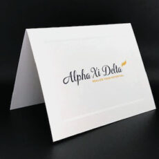 Official Notecards With New Graphic Standard Alpha Xi Delta
