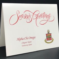 Season’s Greetings Cards Alpha Chi Omega