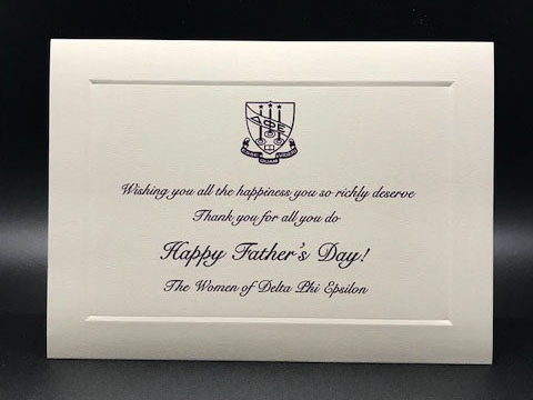 Father’s Day Cards Delta Phi Epsilon