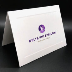 Official Notecards With New Graphic Standard Delta Phi Epsilon