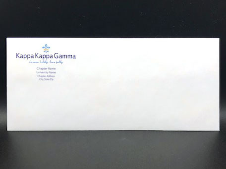 Official Business Envelopes Kappa Kappa Gamma