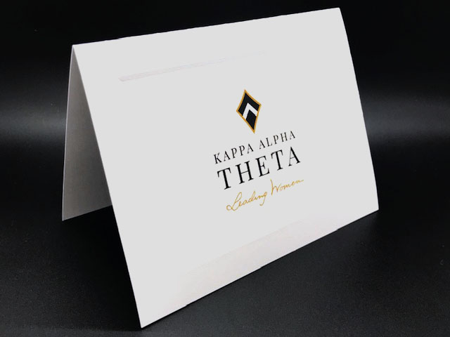 Official Notecards With New Graphic Standard Kappa Alpha Theta