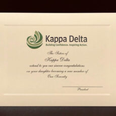 Official Parent Congratulations New Member Kappa Delta