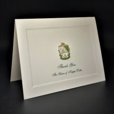 Engraved Thank You Cards Kappa Delta