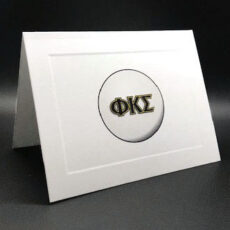 Full Color Greek Letter Notecards Phi Kappa Sigma