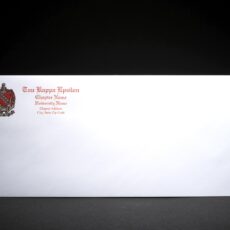 Business Size Envelopes Tau Kappa Epsilon