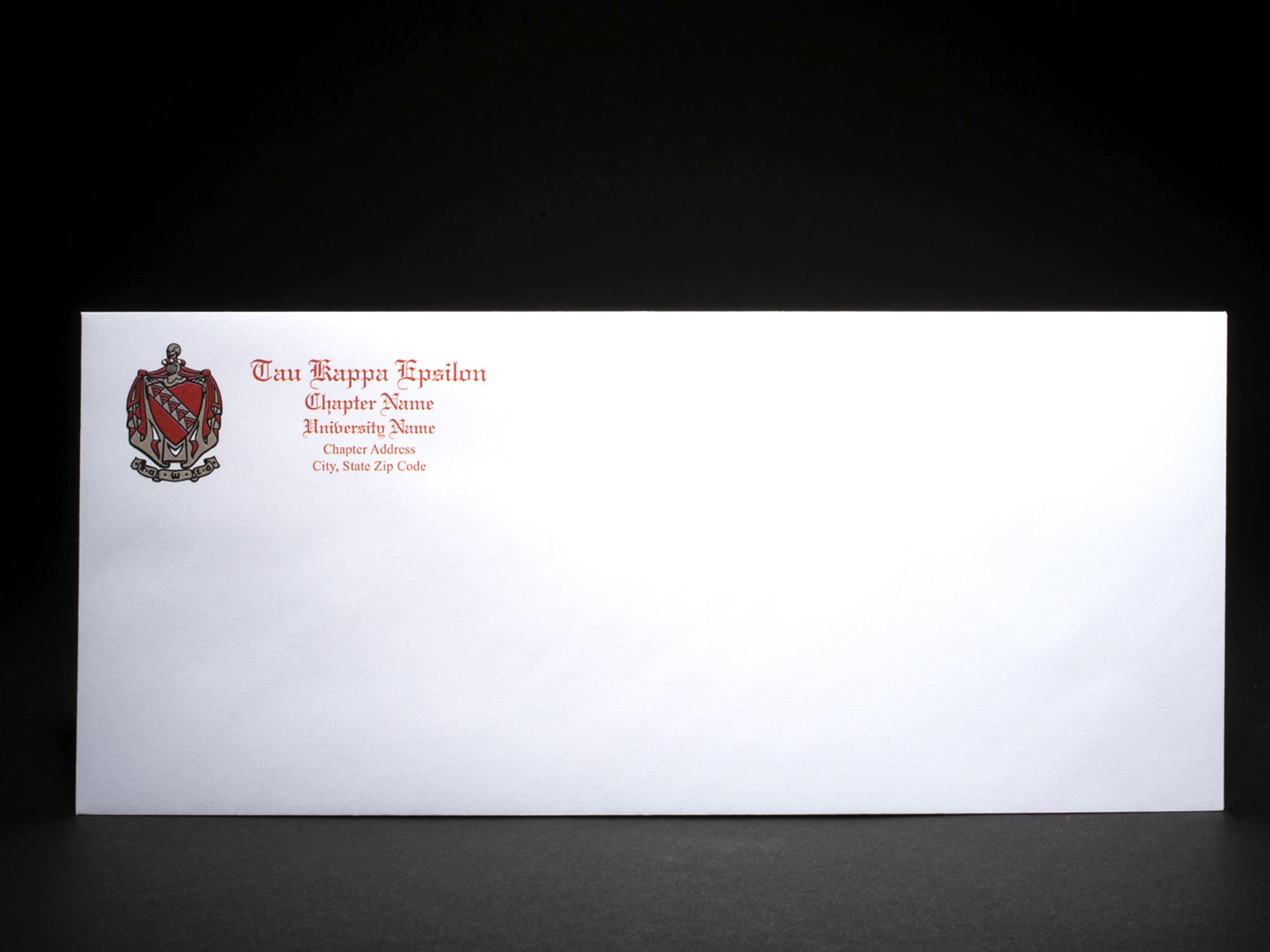 Business Size Envelopes Tau Kappa Epsilon