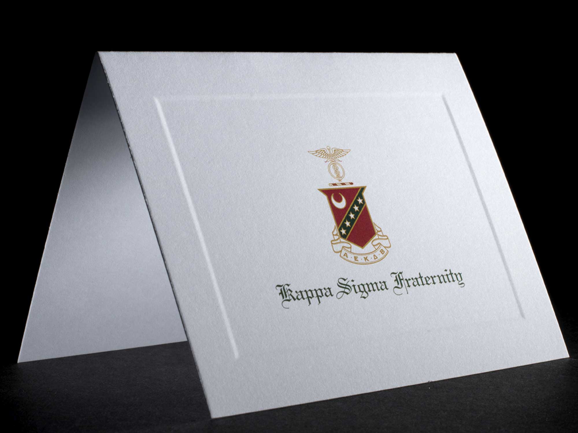 Full Color Crest Notecards Kappa Sigma