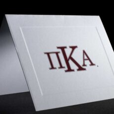 Full Color Greek Letter Notecards Pi Kappa Alpha