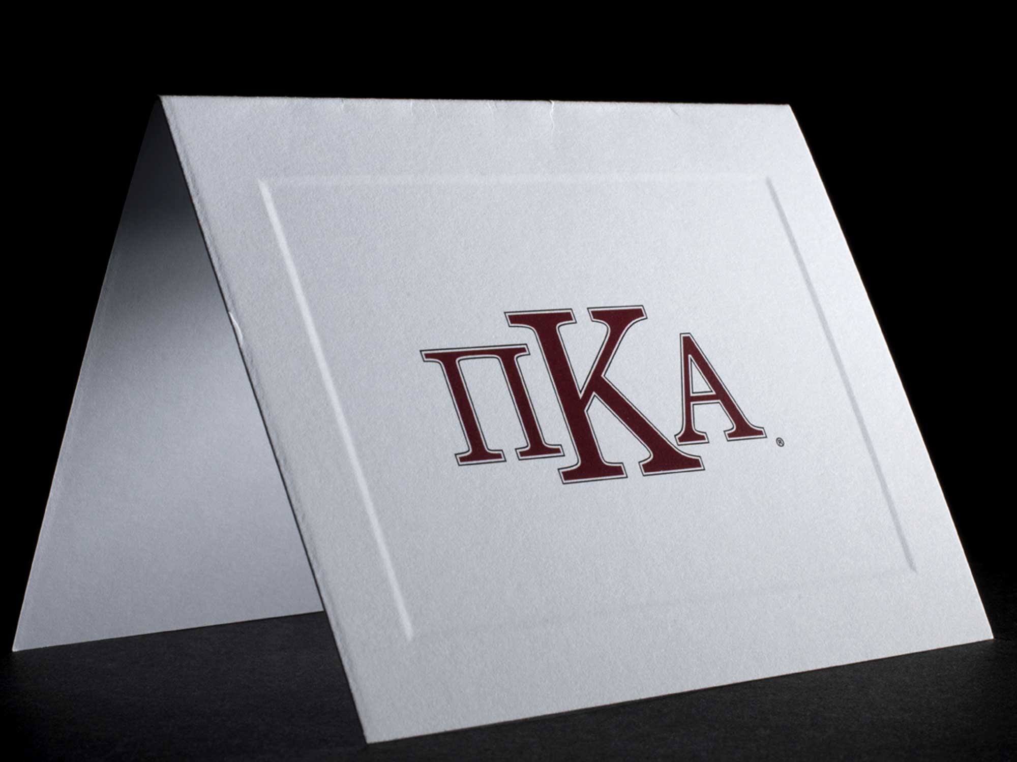 Full Color Greek Letter Notecards Pi Kappa Alpha