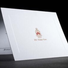 Engraved Bid Day Cards Phi Kappa Tau