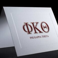 Full Color Greek Letter Notecards Phi Kappa Theta