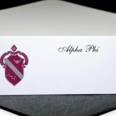 Place Cards Alpha Phi