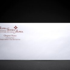 Official Business Envelopes Alpha Sigma Alpha