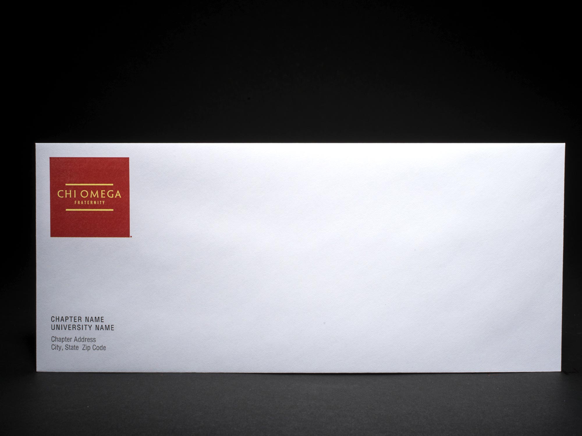 Official Business Envelopes Chi Omega