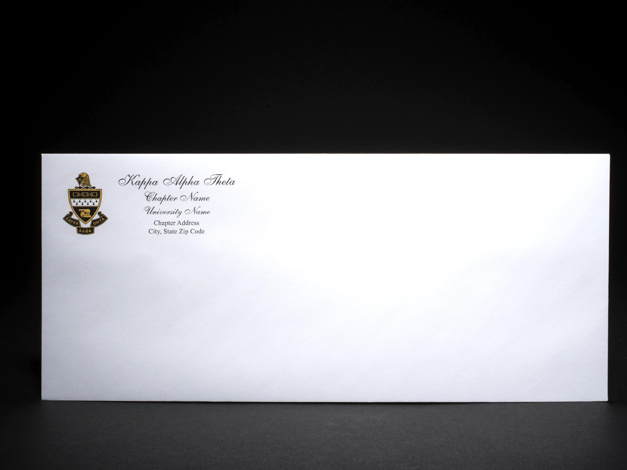 Business Size Envelopes Kappa Alpha Theta
