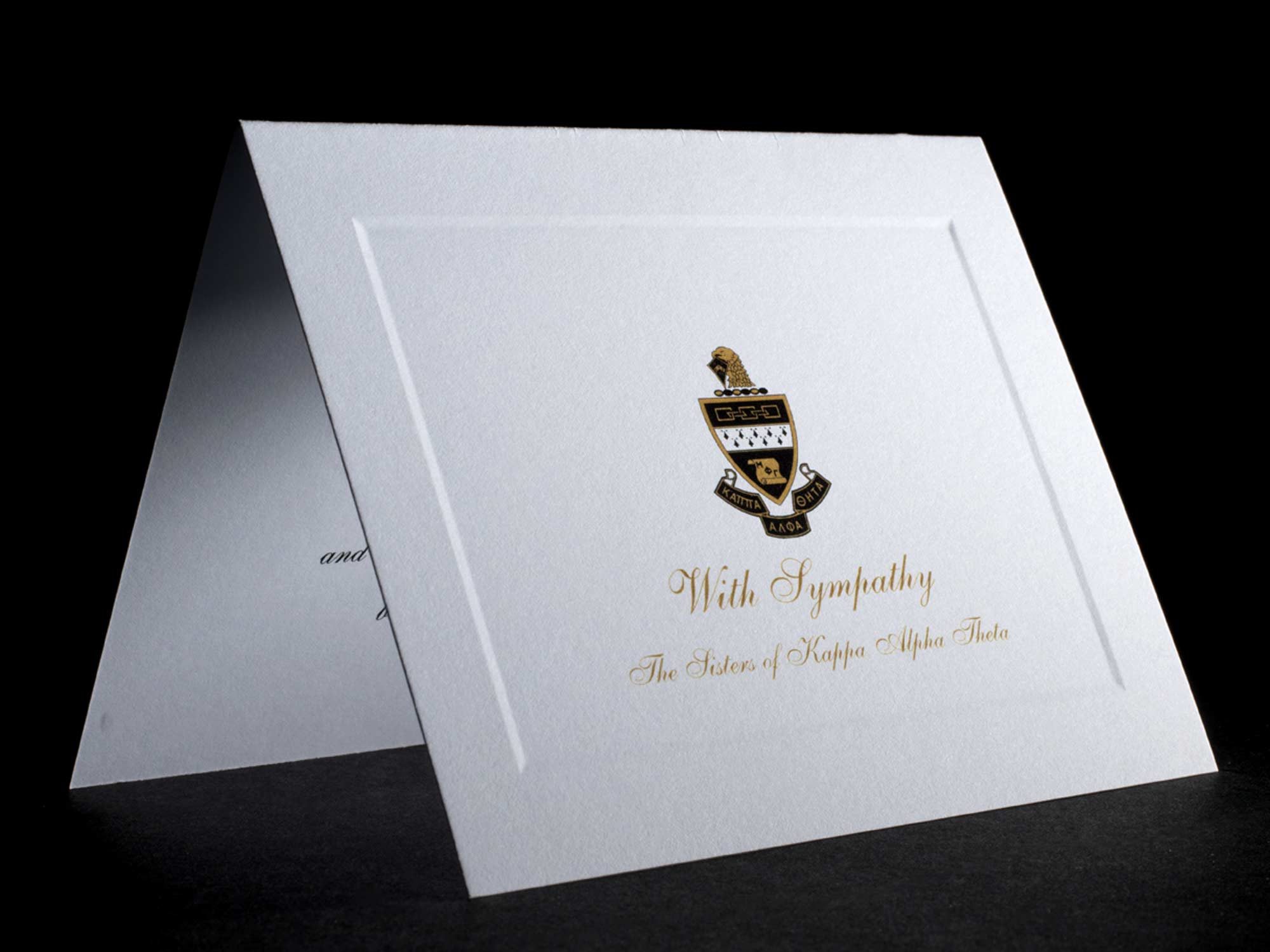 Sympathy Cards Kappa Alpha Theta