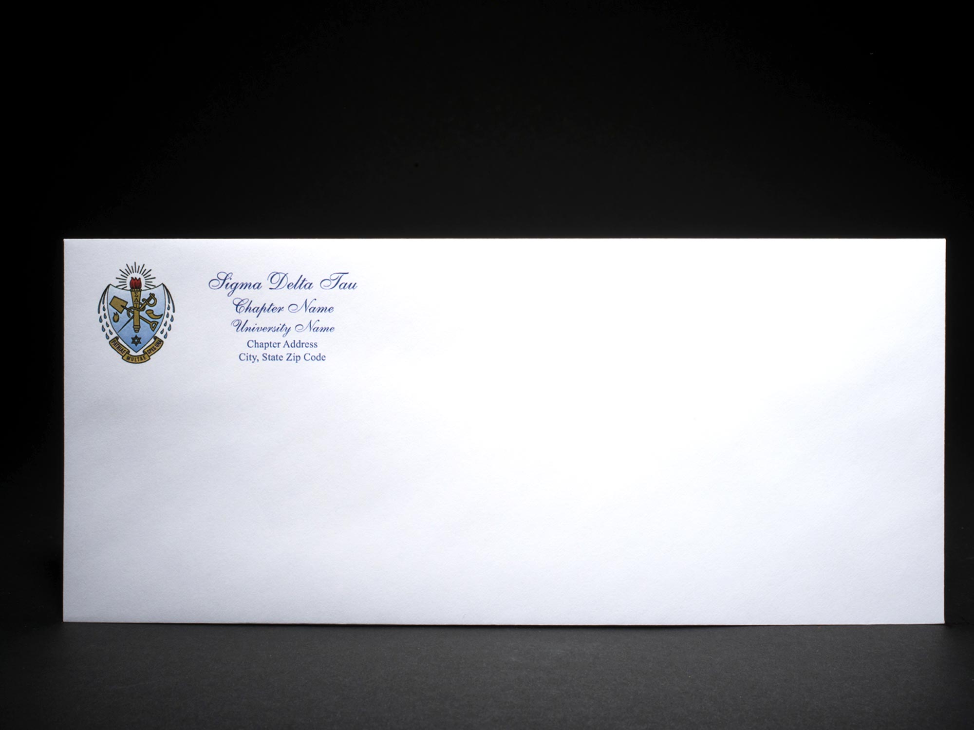 Business Size Envelopes Sigma Delta Tau