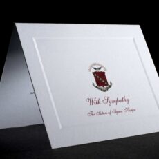 Sympathy Cards Sigma Kappa