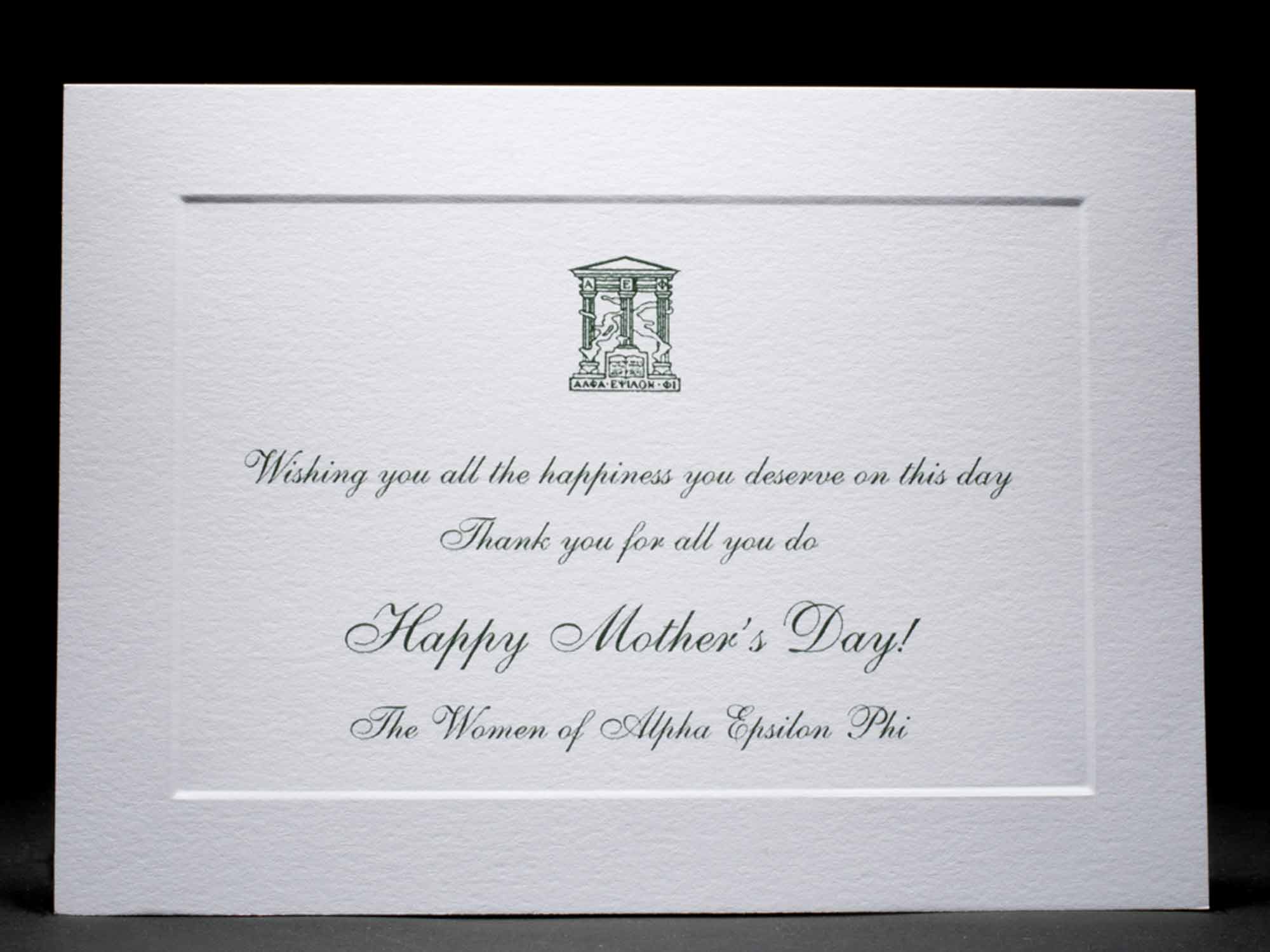 Mother’s Day Cards Alpha Epsilon Phi