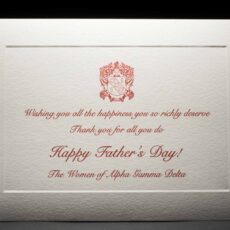 Father’s Day Cards Alpha Gamma Delta
