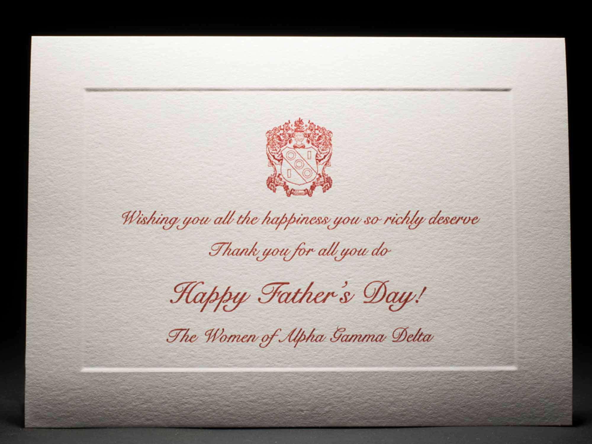 Father's Day Cards Alpha Gamma Delta