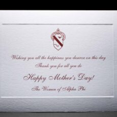 Mother’s Day Cards Alpha Phi