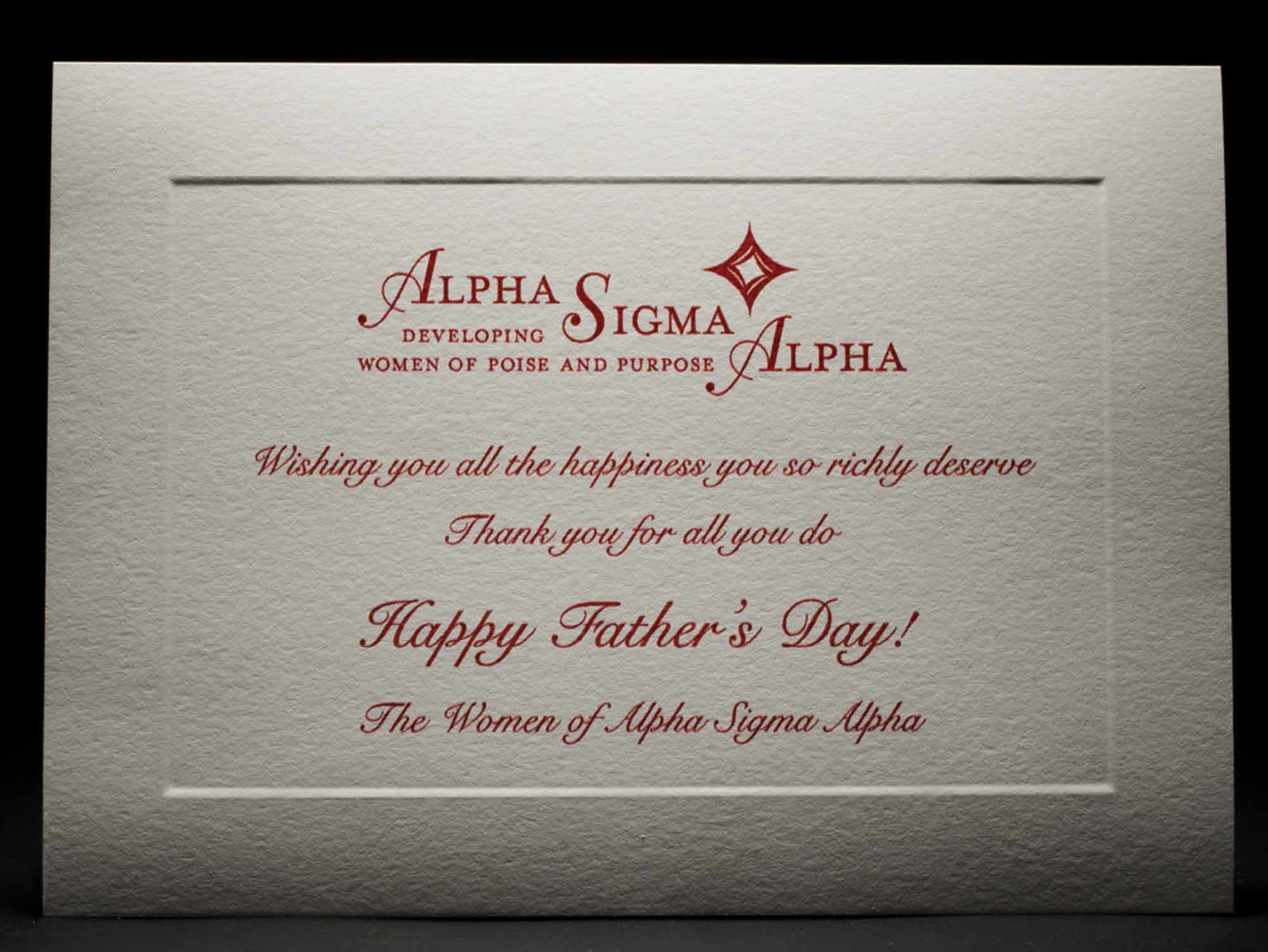 Father’s Day Cards Alpha Sigma Alpha