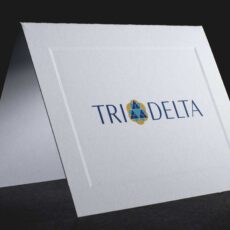 Official Notecards With New Graphic Standard Delta Delta Delta