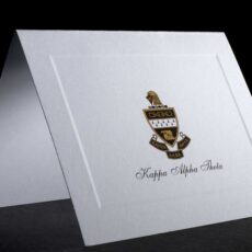 Full Color Crest Notecards Kappa Alpha Theta