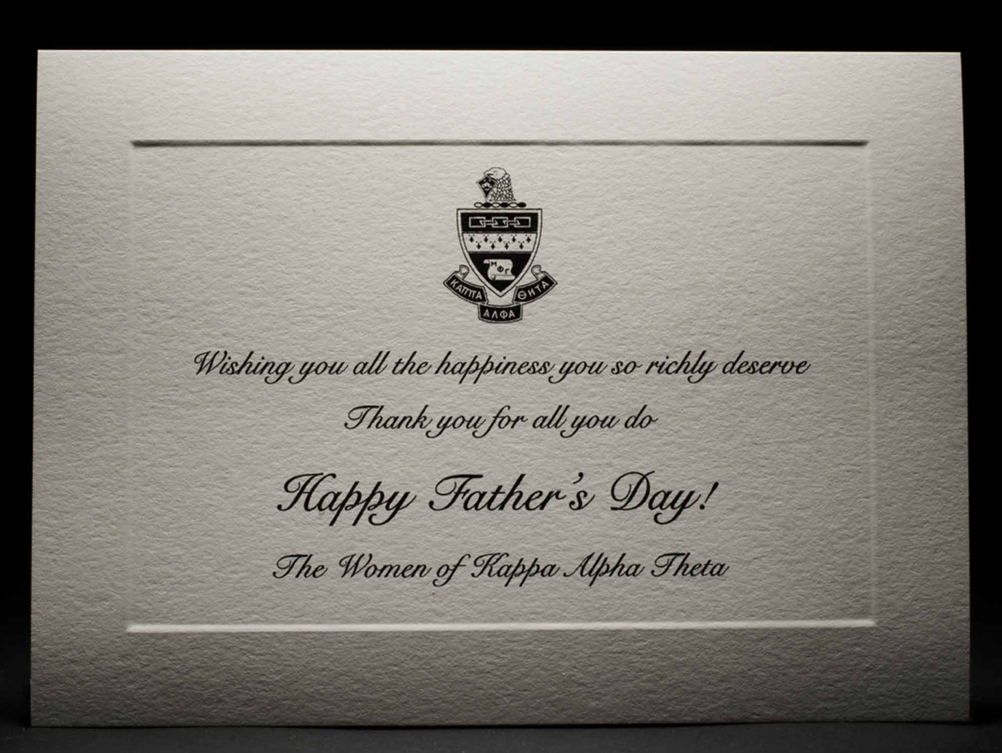 Father’s Day Cards Kappa Alpha Theta