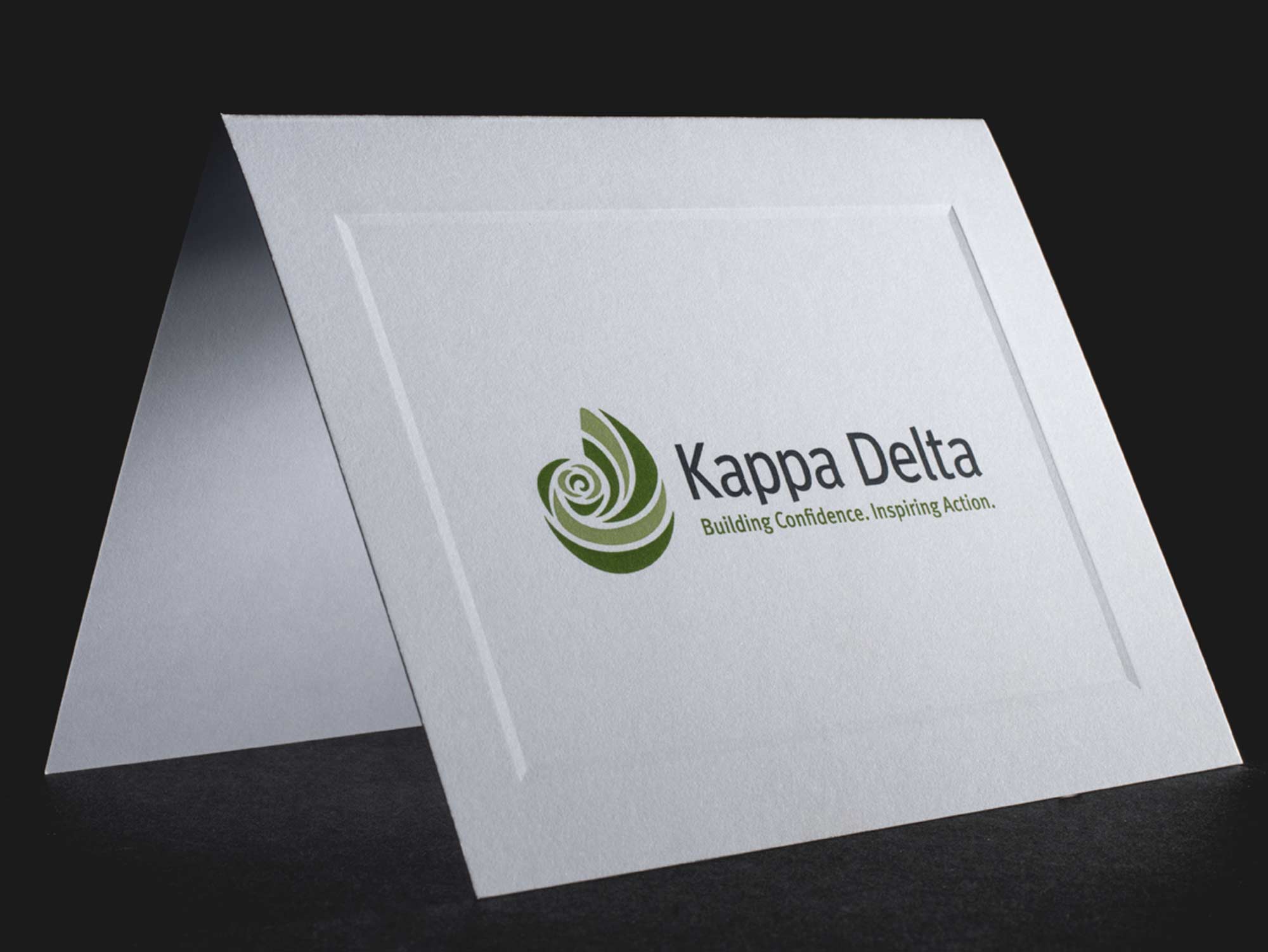 Official Notecards With New Graphic Standard Kappa Delta