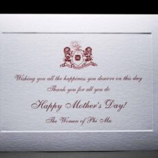 Mother’s Day Cards Phi Mu