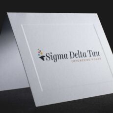 Official Notecards With New Graphic Standard Sigma Delta Tau