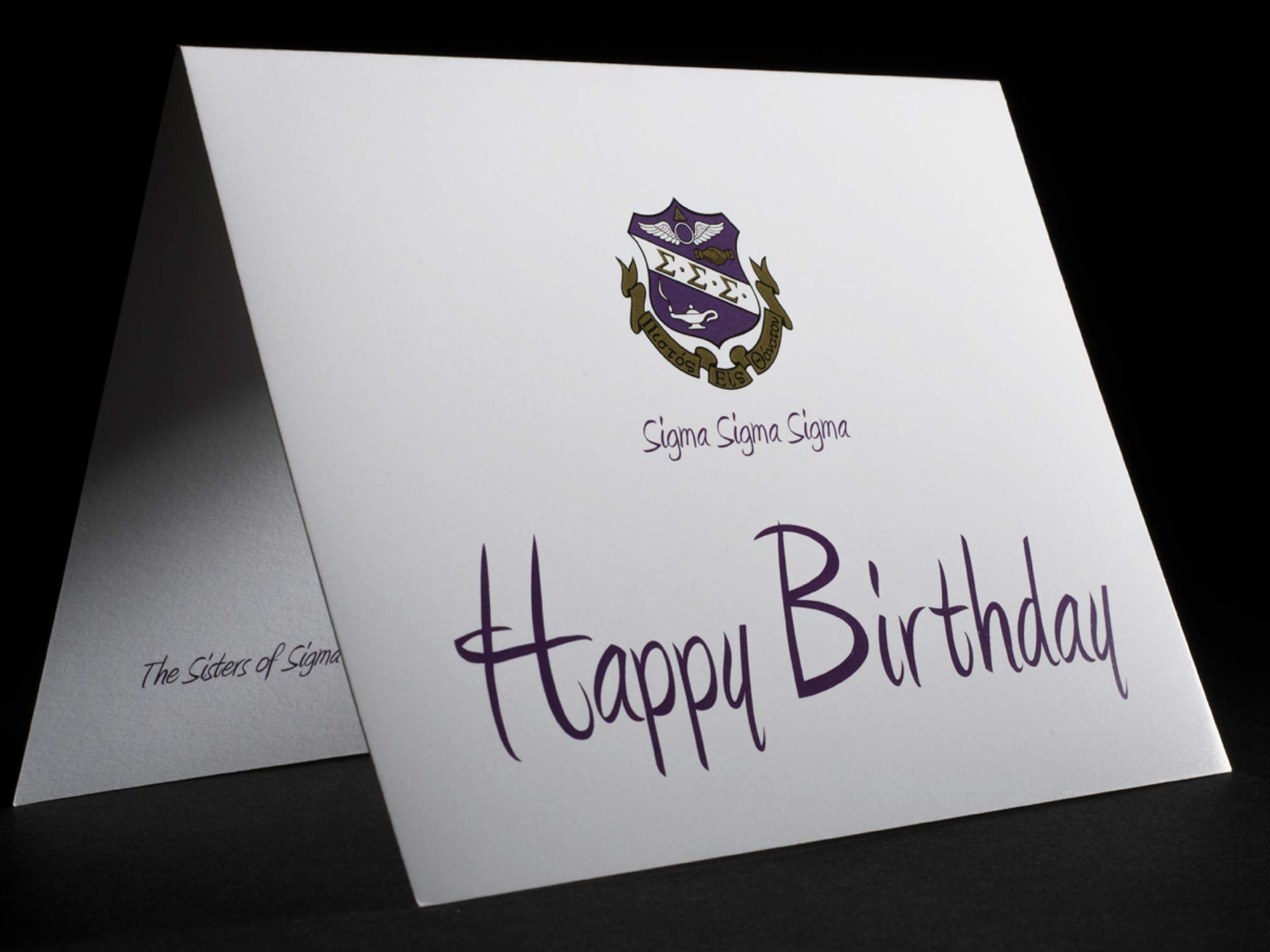 Birthday Cards Sigma Sigma Sigma