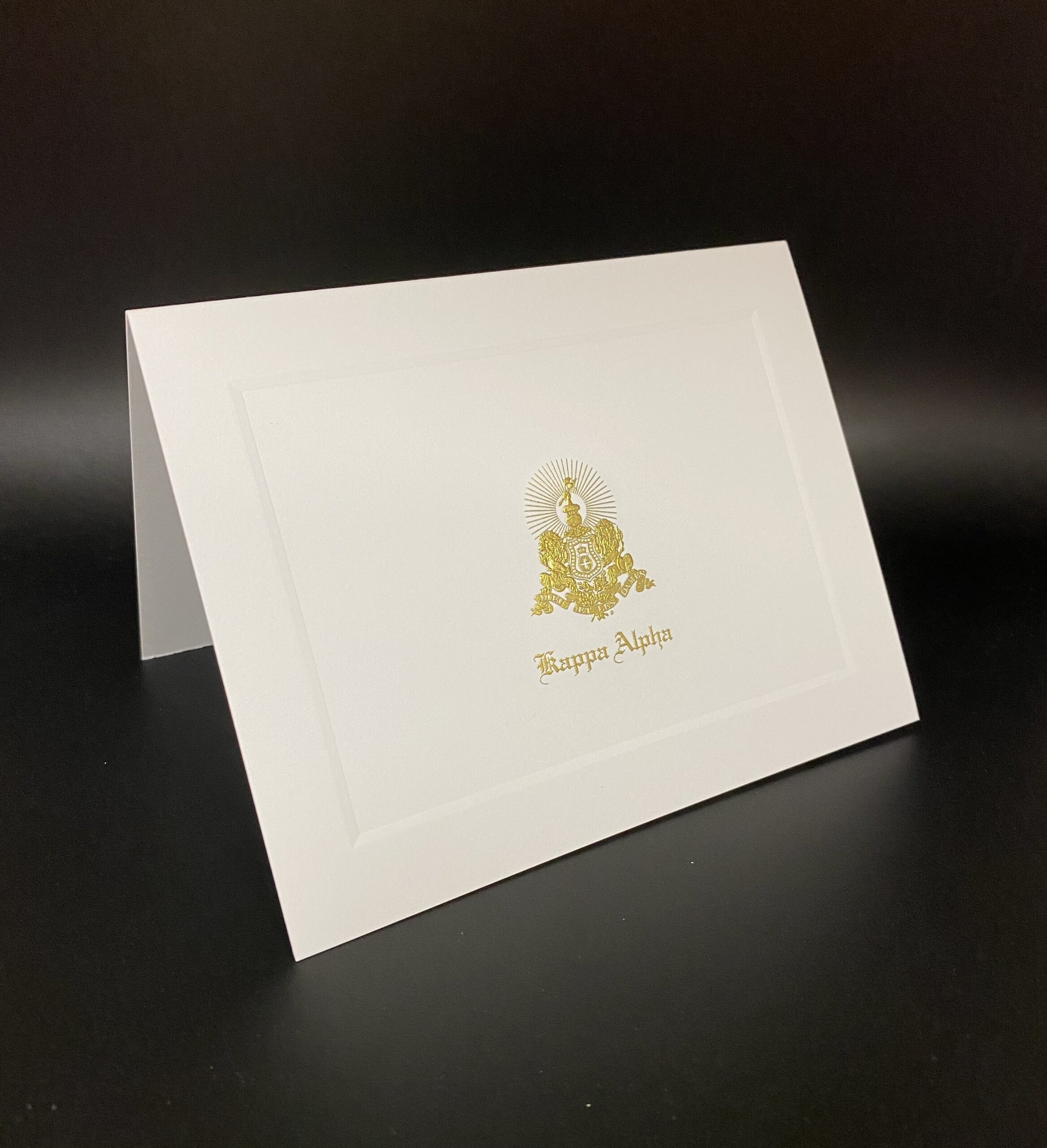 Engraved Bid Day Cards Kappa Alpha Order