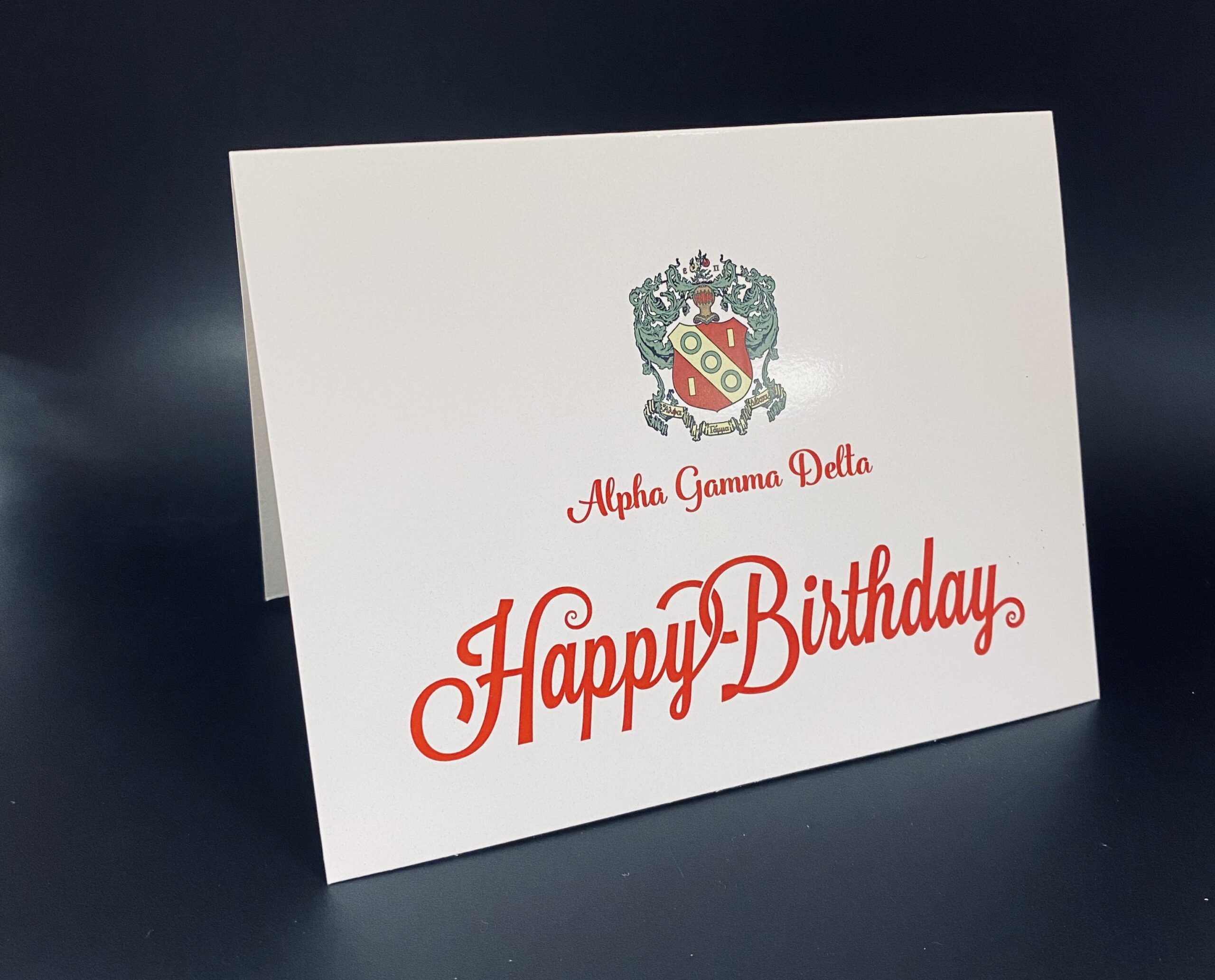 Birthday Cards Alpha Gamma Delta