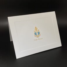 Engraved Best Of Luck On Finals Notecards Delta Gamma
