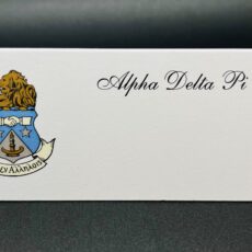 Place Cards Alpha Delta Pi