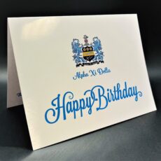 Birthday Cards Alpha Xi Delta