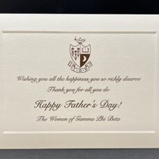 Father’s Day Cards Gamma Phi Beta