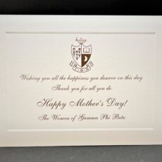 Mother’s Day Cards Gamma Phi Beta