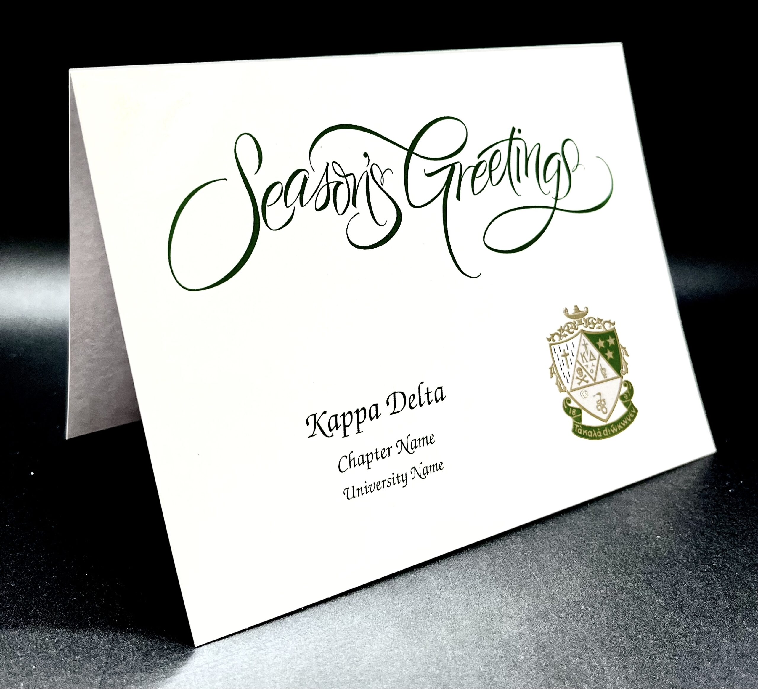 Seasons Greetings Cards Kappa Delta