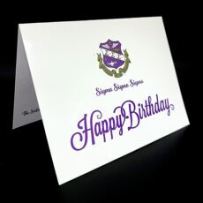 Birthday Cards Sigma Sigma Sigma