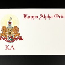 Nametags Kappa Alpha Order
