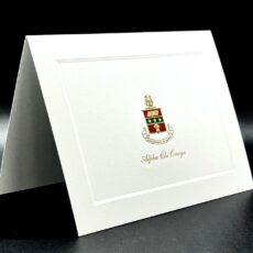 Engraved Best Of Luck On Finals Notecards Alpha Chi Omega