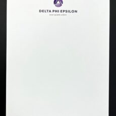 Official Letterhead Delta Phi Epsilon