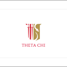 Full Color Crest Notecards Theta Chi