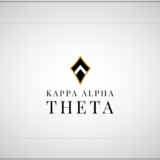 Official Notecards With New Graphic Standard Kappa Alpha Theta